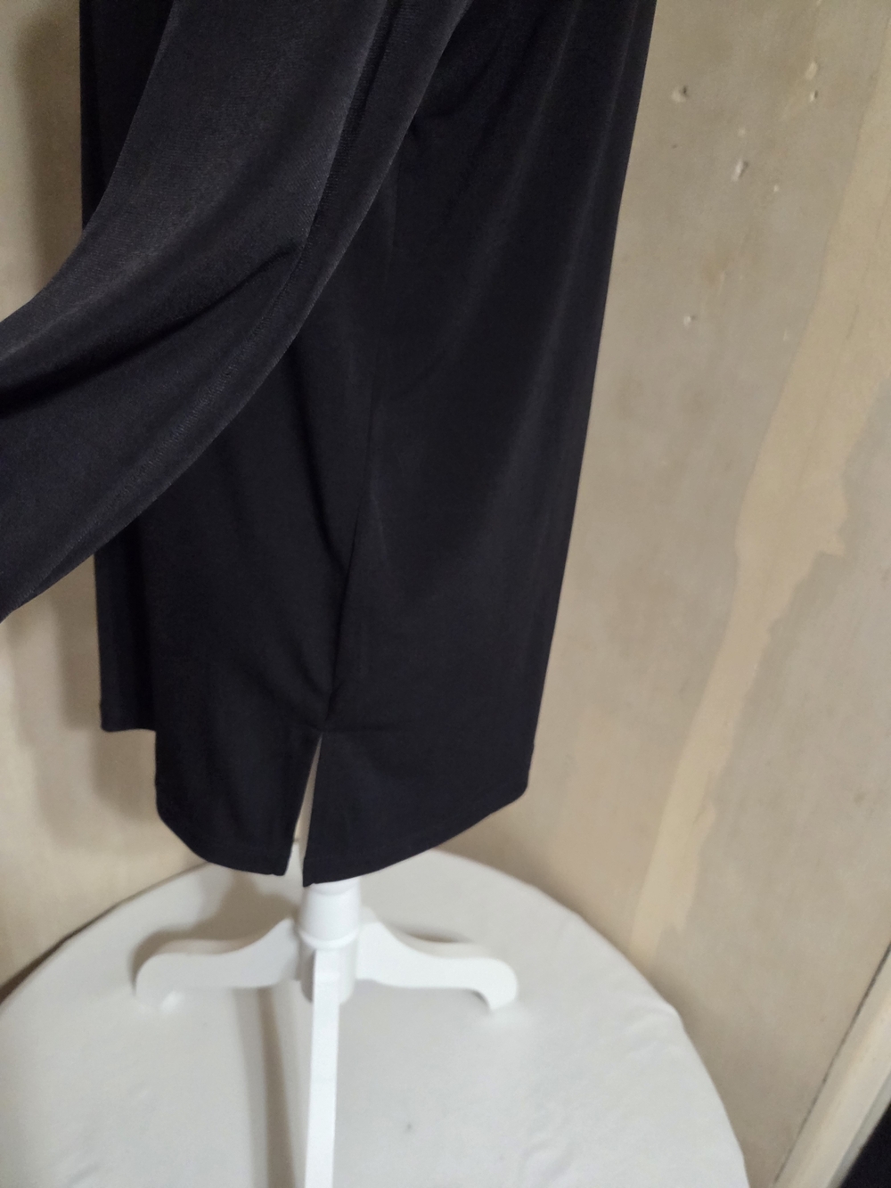 Susan Graver Black Long Sleeve Tunic - Picture 4 of 8